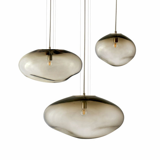  Suspension design en verre soufflé fait à la main | Planétoides - Suspensions lumineuses