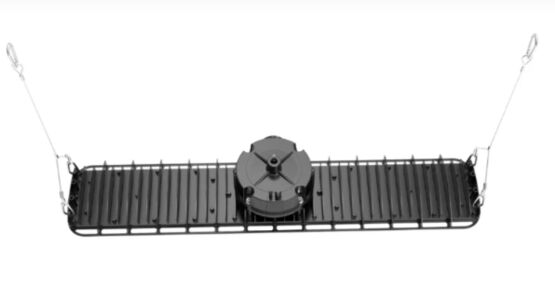 Suspension LED industrielle linéaire | High-Bay 250 W dimmable avec détecteur de mouvement - produit présenté par SILUMEN