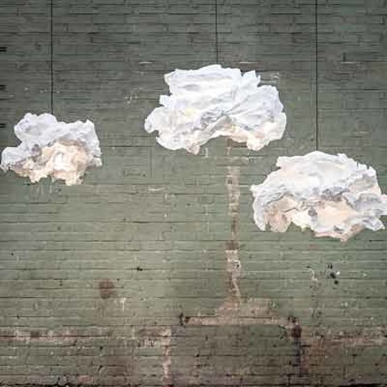  Suspension nuage design LED en intissé plastique blanc | Cloud-Nuage Proplamp - NEDGIS