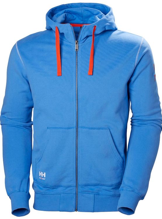 Sweat à capuche en coton | OXFORD FZ HOODIE - SARL HELLY HANSEN FRANCE