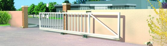  Système coulissant avec amortisseur pour portes jusqu'à 200 kg | SAF-200 - MANTION