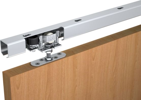  Système coulissant droit pour portes en bois | CADETTE - Système coulissant en applique ou à encastrer