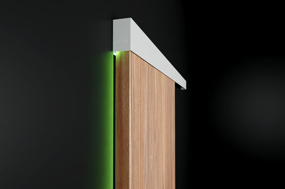  Système coulissant droit pour portes en bois | SAF- Evolution   - Motorisation de portes