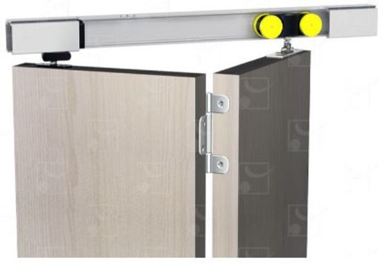   Système coulissant / pliant droit pour portes bois capacité 40 Kg par panneau | TANGO - MANTION