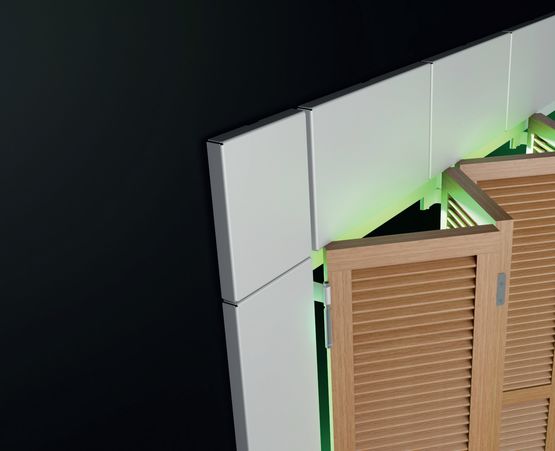  Système coulissant pour volets pliants coulissants | WIN-FOLD2 - Volet battant métallique