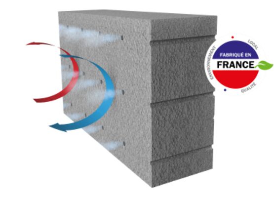  Système d’isolation thermique par l’extérieur respirant | Baumit open en PSE microperforé - BAUMIT
