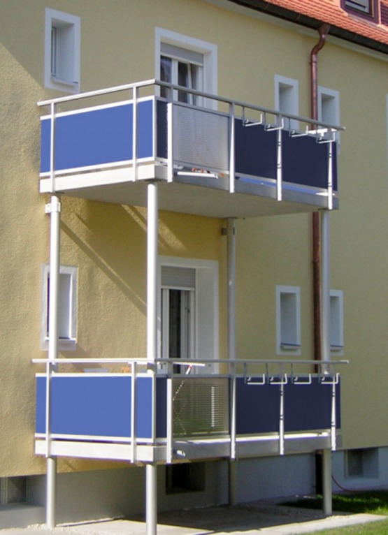  Système de balcon modulaire  | Système de Balcon Rapporté Modula 400 - Balcons préfabriqués