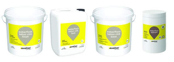 Système de béton ciré décoratif taloché pour sol et mur | Weberfloor béton ciré - Sol en béton ciré