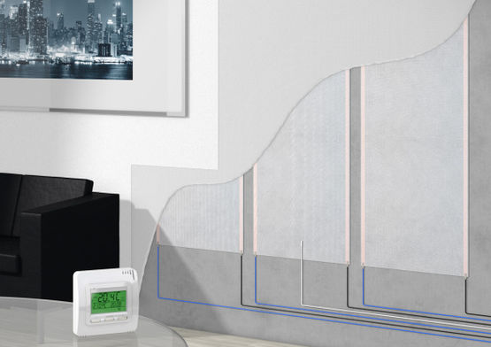  Système de chauffage infrarouge par le mur | Mur chauffant E-NERGY CARBON - MON CHAUFFAGE INFRAROUGE - E-NERGY CARBON