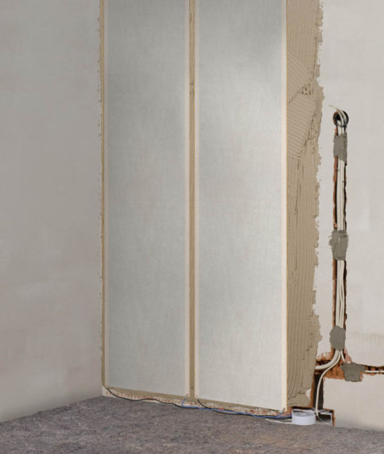  Système de chauffage infrarouge par le mur | Mur chauffant E-NERGY CARBON - Planchers et murs chauffants