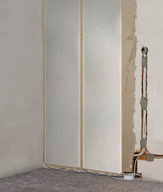  Système de chauffage infrarouge par le mur | Mur chauffant E-NERGY CARBON - Planchers et murs chauffants