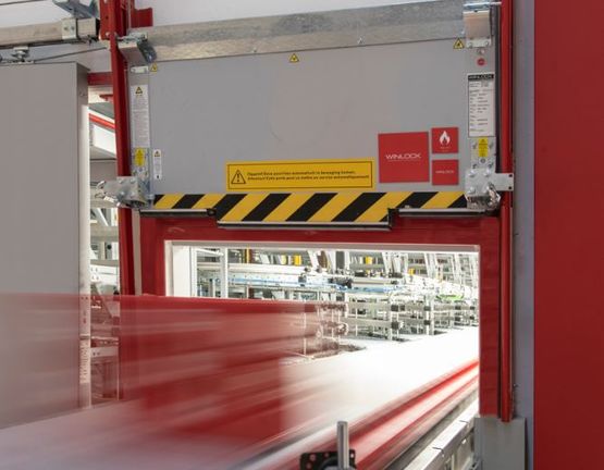  Système de compartimentage des incendies personnalisé et certifié pour convoyeurs | WINLOCK  - WINLOCK SYSTEMS SARL