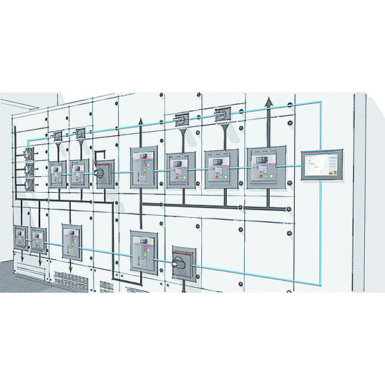 Système de contrôle centralisé pour tableau électrique basse tension | Ekip Link
