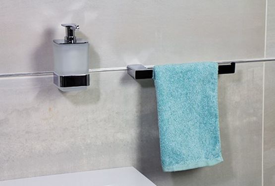  Système de fixation d’accessoires de la série METROPOLITAN sans perçage pour la salle de bain | FixMI® - MAT INTER
