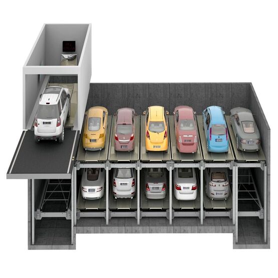  Système de parking automobile à commande automatique | LEVELPARKER 590 - HIGH PARK