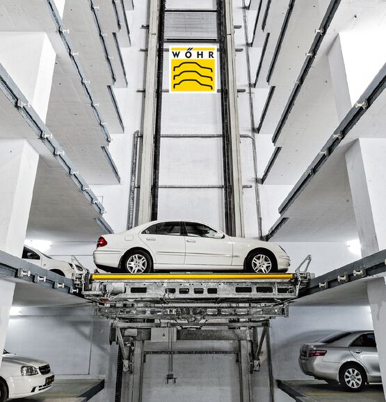 Système de parking automobile à commande automatique | MULTIPARKER 750