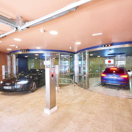  Système de parking automobile à commande automatique | PARKSAFE 580  - Plate-forme de superposition pour véhicules