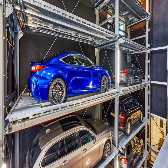 Système de parking automobile à commande automatique | PARKSAFE 583  - produit présenté par HIGH PARK