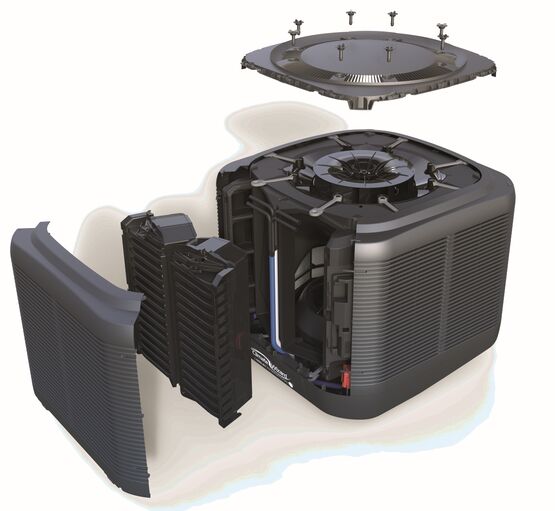 Système de rafraîchissement adiabatique pour tertiaire, ERP | Climate Wiizard CW3 - SEELEY INTERNATIONAL (BREEZAIR)