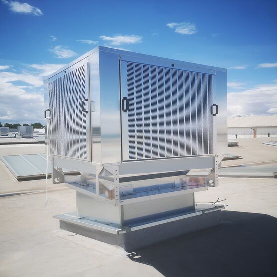 Système de rafraîchissement adiabatique s'adaptant aux besoins du bâtiment | Coolstream A - Kingspan Light + Air
