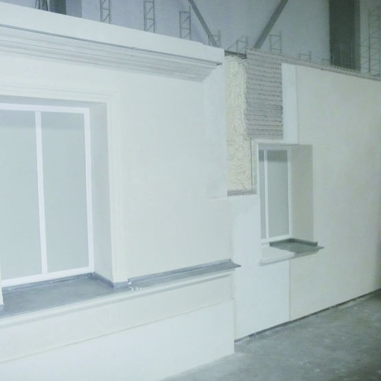 Système de restauration de façade par l&#039;extérieur avec isolant thermique | Isothentic