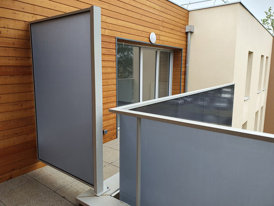  Système de séparatif pour balcon et toiture-terrasse | Separal - Garde-corps en aluminium