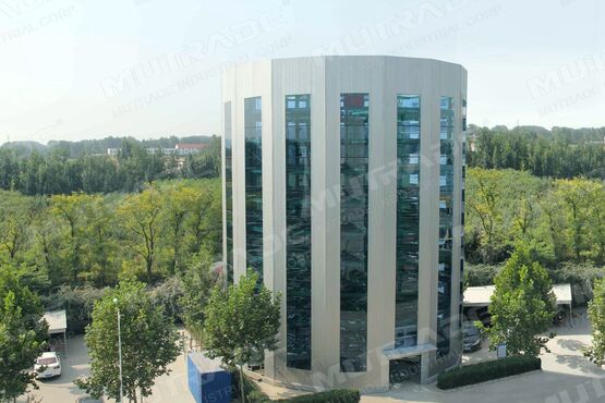  Système de stationnement automatique à tour circulaire | CTP Series - Plate-forme de superposition pour véhicules