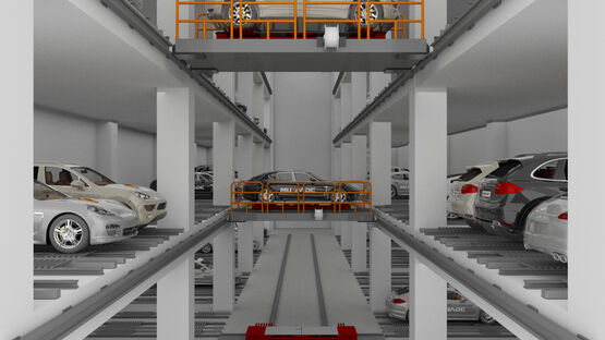  Système de stationnement automatique de type navette | MLP Series - CARPARK SYSTEM