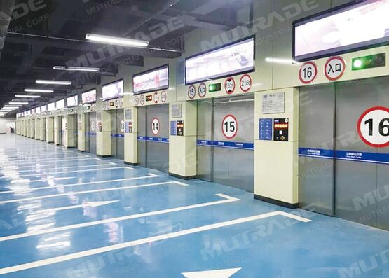  Système de stationnement automatique de type navette | MLP Series - Plate-forme de superposition pour véhicules