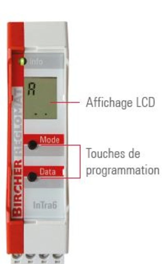  Système de transmission inductif de signaux pour profils sensibles de sécurité  | InTra6 - Accessoires pour portails