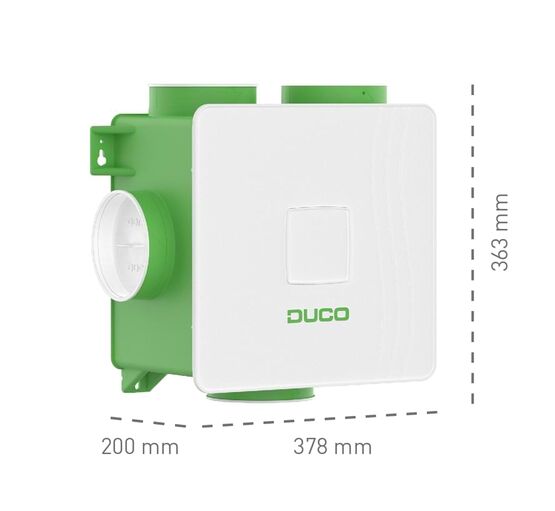 Système de ventilation mécanique contrôlée | DucoBox Reno - DUCO VENTILATION & SUN CONTROL