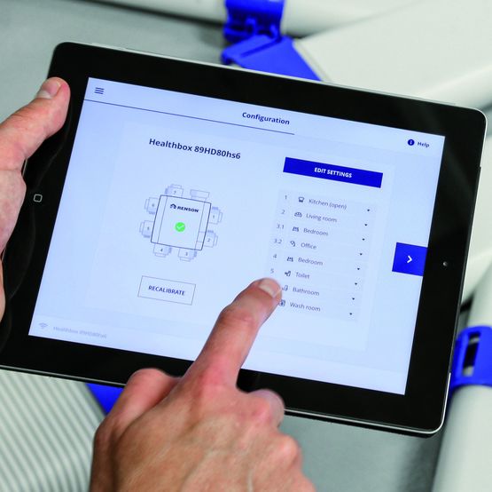 Système de ventilation simple flux centralisé et connecté | Healthbox 3.0