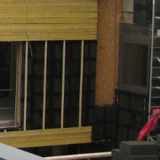  Système ITE sur support bois avec parement extérieur ventilé | FOAMGLAS W+F sur support bois - Isolant pour ITE