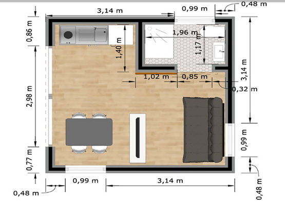  Système modulaire &amp; évolutif - lodges / rénovations / extensions de 20 à 60 m² | BATI-FABLAB - BATI-FABLAB 