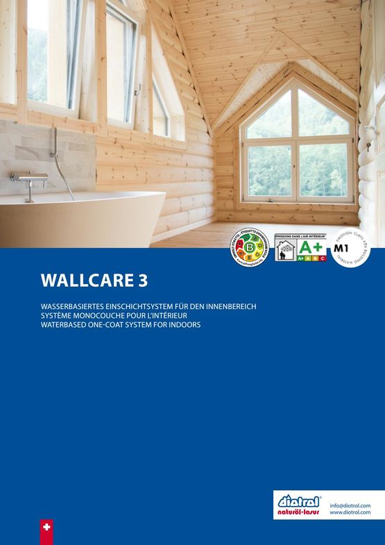 Système mono-couche à effet éclaircissant pour bois neufs | AQUA WALLCARE 80700 - produit présenté par DIOTROL