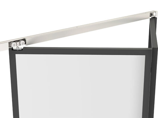  Système pliant-coulissant pour baie vitrée avec menuiserie | OPENTEC FM75 - Cloisons coulissantes