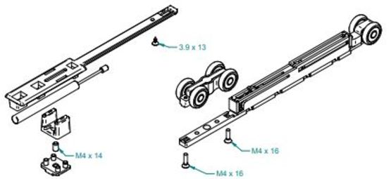 Système pour la fermeture freinée des portes coulissantes en verre | Scrigno Slow Glass 60 Kg - produit présenté par SCRIGNO 