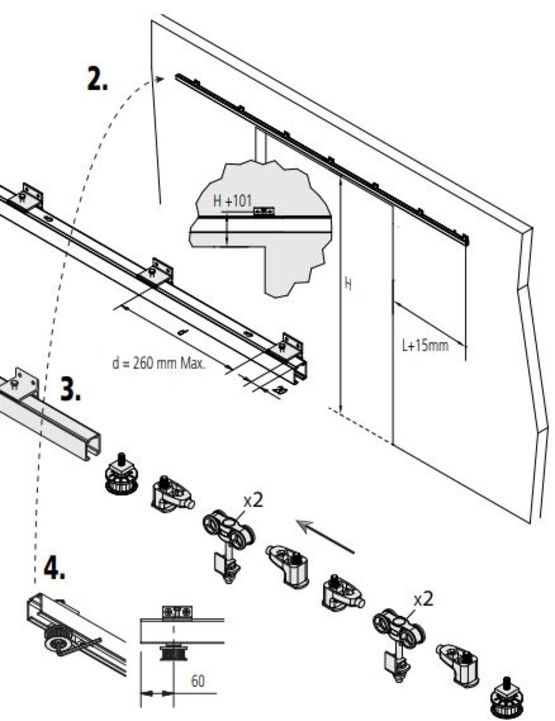 Système pour portes coulissantes motorisées | SAFGLASS POWER - produit présenté par MANTION