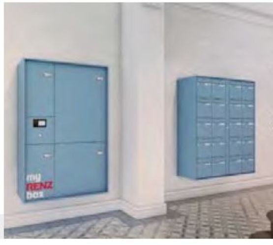  Système sur mesure connecté de boîtes à colis en complément pour usage résidentiel – e-Retrofit - Boîte à lettres