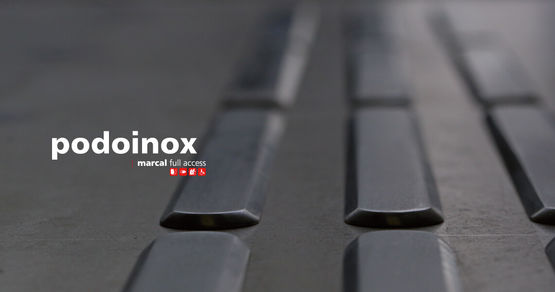  Systèmes podotactiles | Podoinox - MARCAL SIGNALÉTIQUE