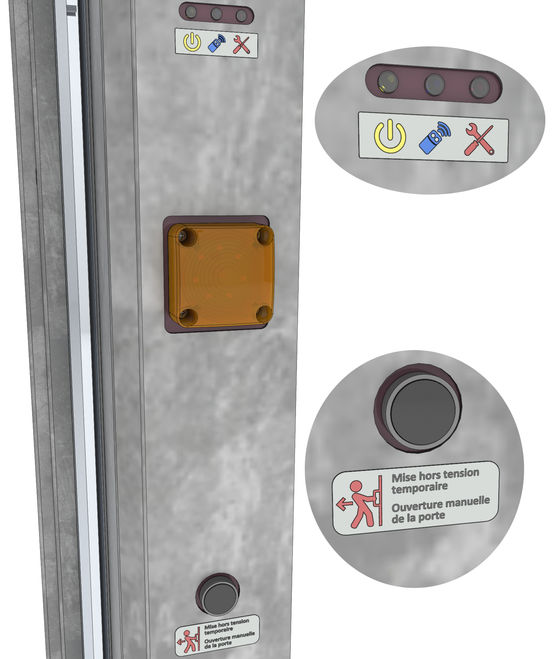 Sytème de redémarrage temporisé pour portes automatisées | SAFIR - Motorisation de portes