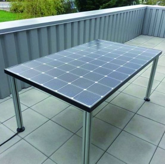 Table de jardin photovoltaïque | Mobasol T