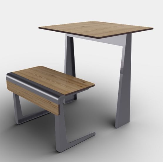   Table design avec banquettes détachées - TA 730 CP-4 | Ligne : Tonka  - Mobilier de jardin