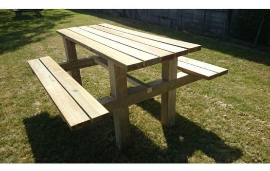  Table pique-nique Campagnarde - NORMEQUIP