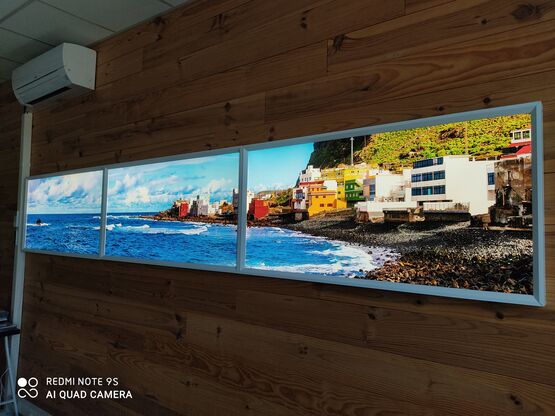  Tableau panoramique trompe l’œil | LIGHTMANN - Panneaux lumineux