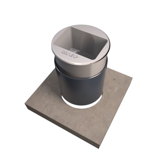  Tampon réducteur pour tuyau de descente rectangulaire en aluminium | TR680 - MEP