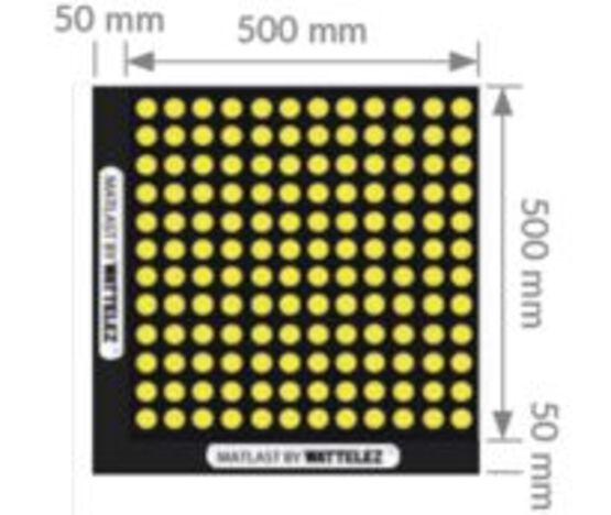  TAPIS ANTIFATIGUE MATLAST ENVIRONNEMENT HUILEUX | WATTELEZ  - Tapis d'accueil et de propreté