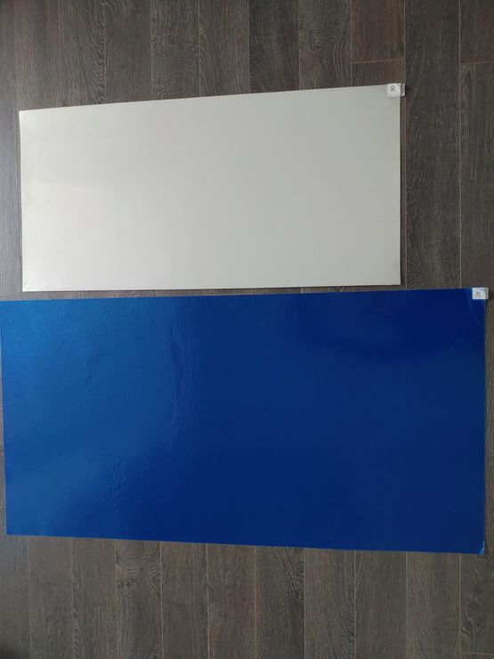  Tapis collant antipoussière antibactérien bleue (ou transparent/fond blanc) | ZP-TAPIS60115BLEU-4U - KINGPRO
