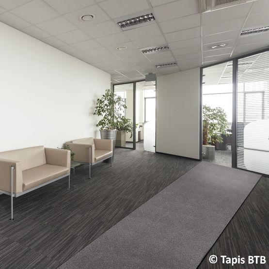 Tapis d&#039;accueil grattant et absorbant en fibre recylée Econyl | Ebor  - produit présenté par BTB BENOIT LE TAPIS BROSSE