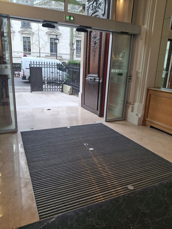  Tapis d'entrée haute-performance - Aluminium &amp; reps - Nettoyant et antidérapant | NIKO Reps - NIKO SOLUTIONS
